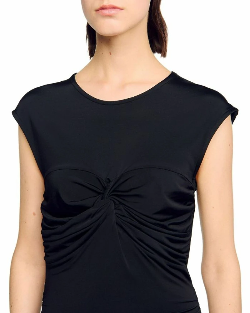 Draped Maxi Dress