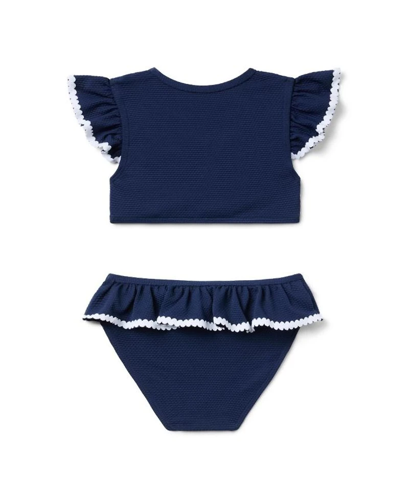 Girls' Ric Rac Two Piece Swim - Little Kid, Big Kid
