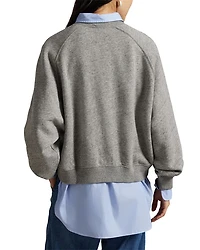 Polo Bear Oversize Fleece Crewneck - Exclusive