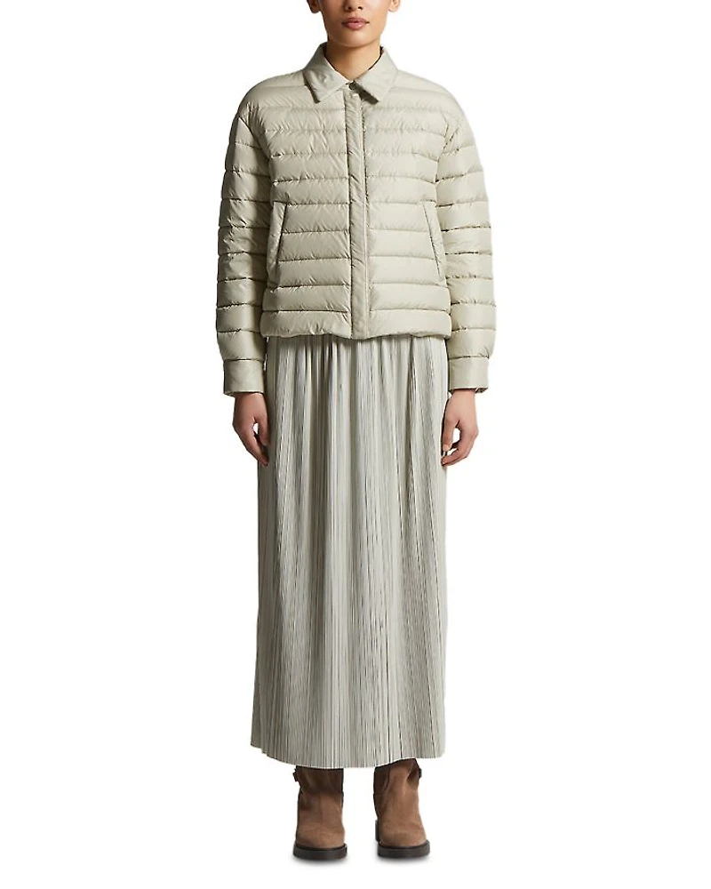 Collared Puff Jacket