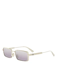 Dior DiorCannage S2U Rectangle Sunglasses, 53mm