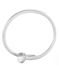 Classic Juste un Clou Bracelet 18K White Gold with Diamonds