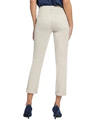 Petite Margot Girlfriend Jeans Feather