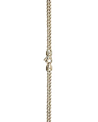 14K Yellow Gold Curb Chain Necklace, 22"