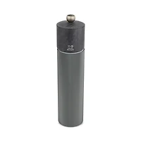 Line Pepper Mill, Carbon Aluminum and Beechwood, 9"