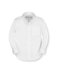 Hope & Henry Boys' Organic Poplin Button Down Shirt - Baby