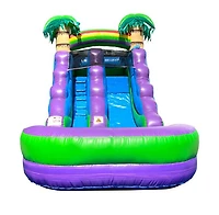 Inflatable Water Slide (Without Blower) - 21' x 9' x 12' Foot Backyard Inflatable Slide for Summer Fun - Slide with Water Pool for Kids
