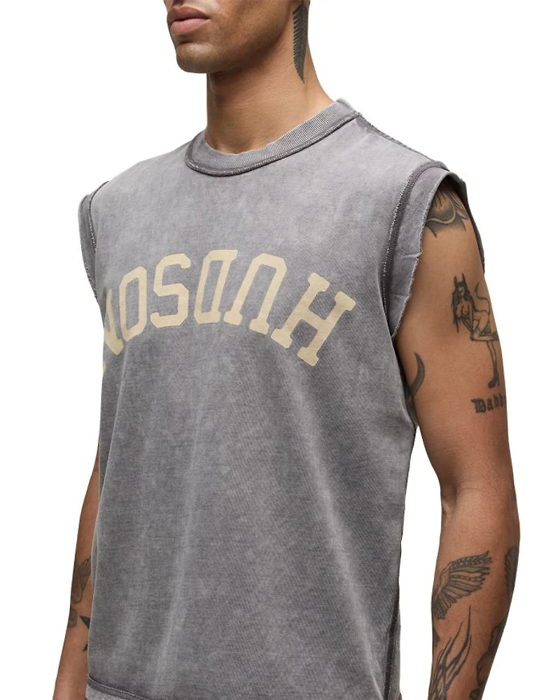 Heavyweight Cut Off Logo Tee