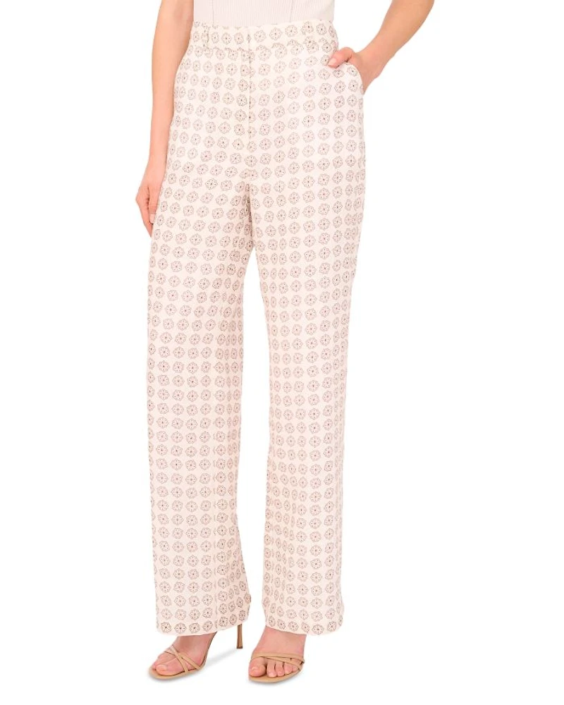 High Rise Linen Pants