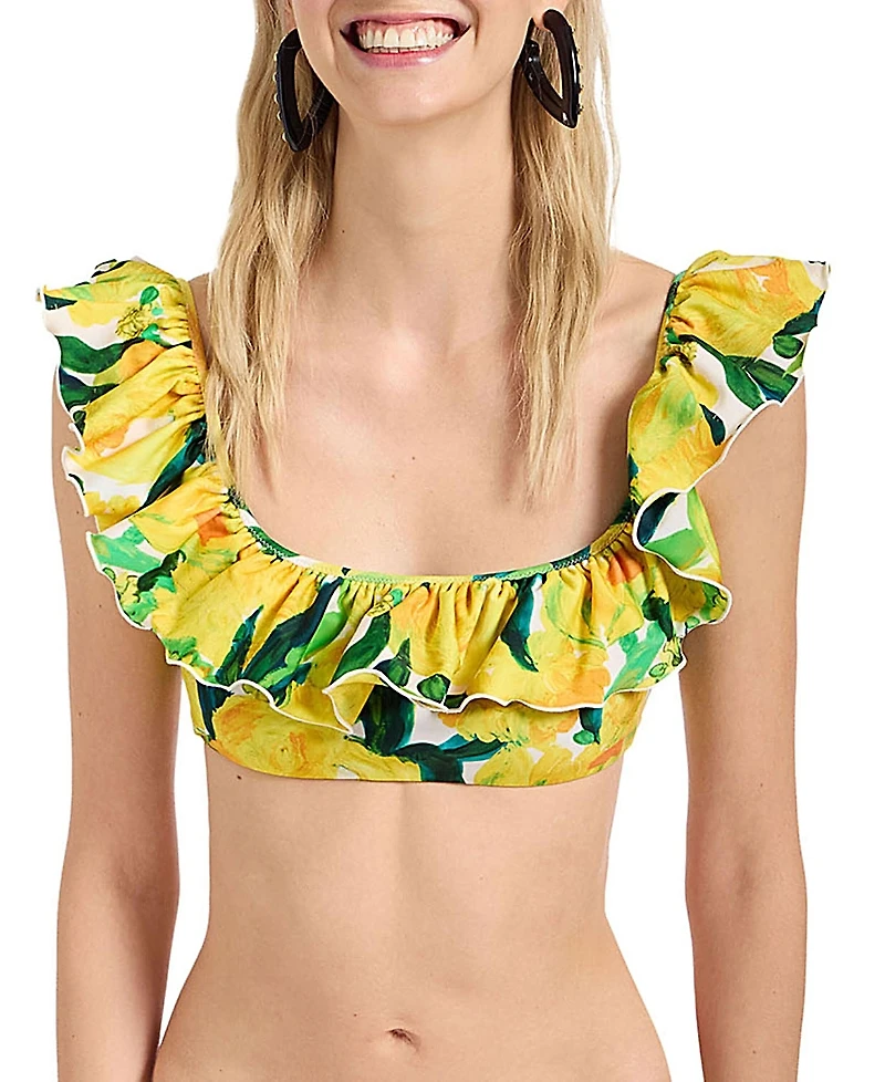 La DoubleJ Ruffle Bikini Top