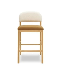 Calla Performance Velvet Counter Stool