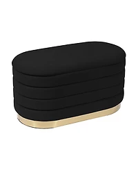 Tov Furniture Lillian Velvet Storage Bench