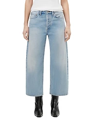 Agolde Arc Mid Rise Crop Wide Jeans