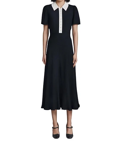 Bethan Crepe Midi Shirt Dress