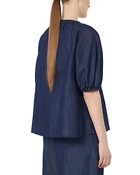 Talia Ballon Sleeve Top