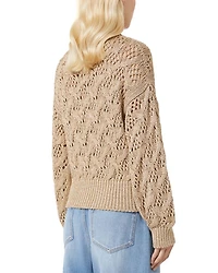 1 Pilade Crewneck Cable Knit Sweater