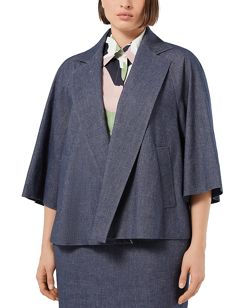Marina Rinaldi Denim Effect Blazer