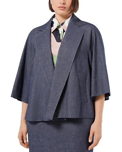 Marina Rinaldi Denim Effect Blazer
