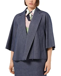 Marina Rinaldi Denim Effect Blazer