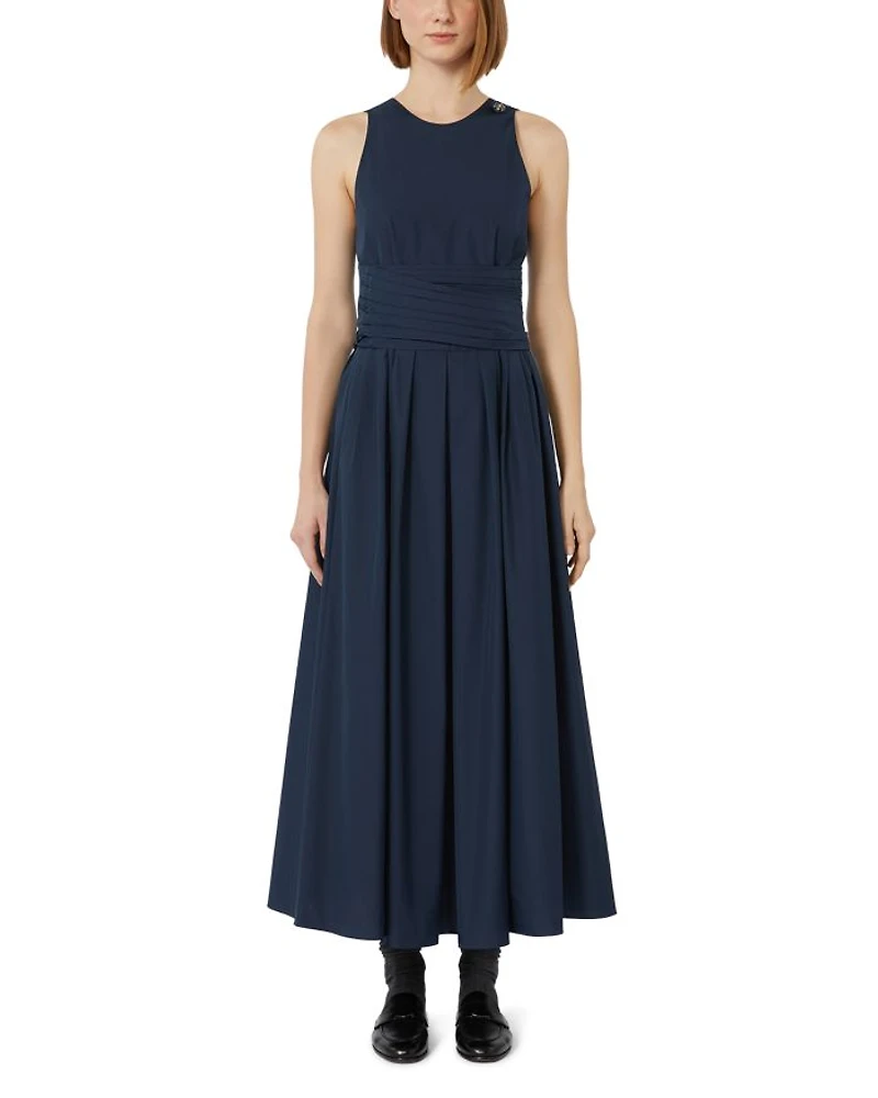 Ussita Ultramarine Cotton Dress