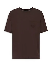 Regular Fit Pocket Linen Tee