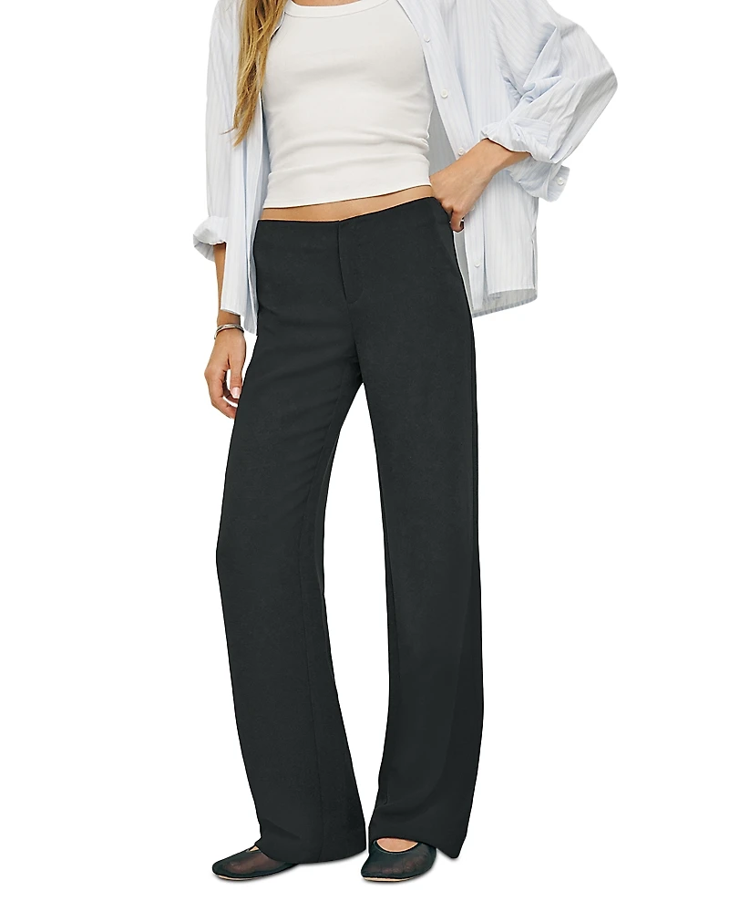 Reformation Vida Low Rise Pants