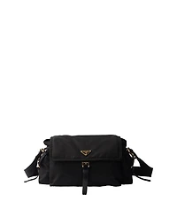 Explore Large Re-Nylon Shoulder Bag With Flap