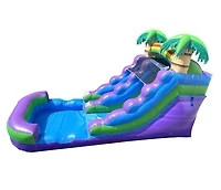 Inflatable Water Slide (Without Blower) - 21' x 9' x 12' Foot Backyard Inflatable Slide for Summer Fun - Slide with Water Pool for Kids