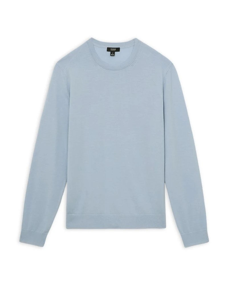 Wessex Regular Fit Merino Wool Crewneck Sweater