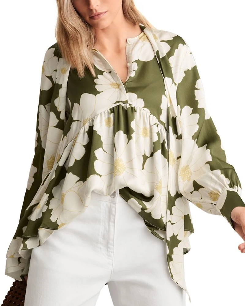 Delilah Floral Swing Top