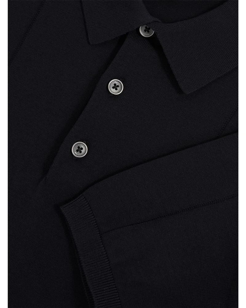 Asher Regular Fit Knit Polo