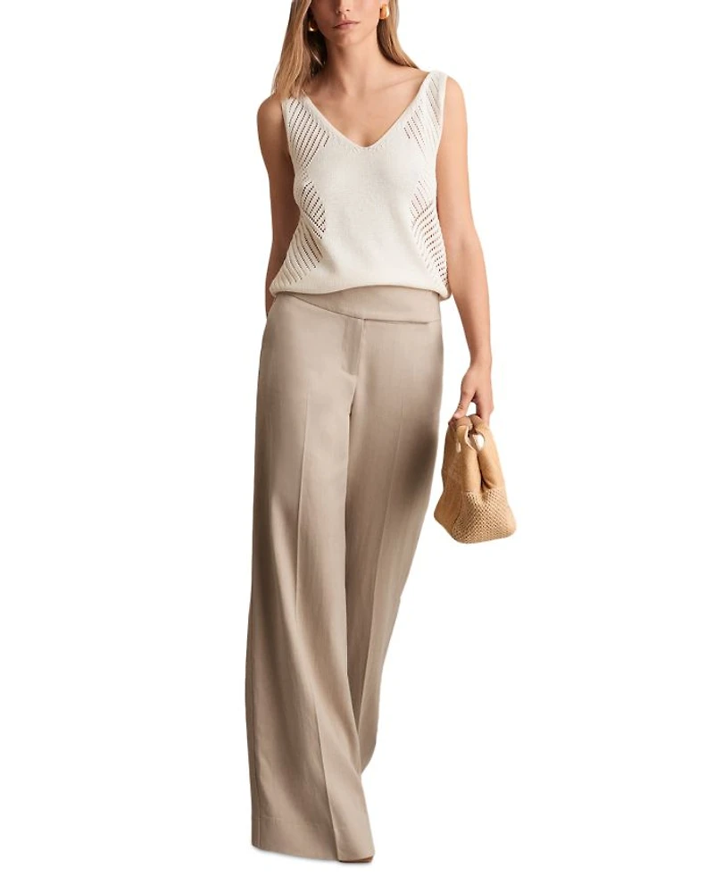 Petites Delilah Wide Leg Pants
