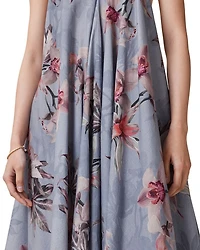 Lil Floral Asymmetric Dress