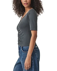 Yasmina Ruched Tee