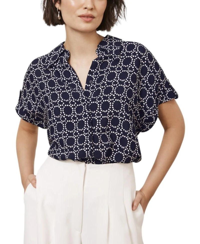 Women's Print Resort Shirt
