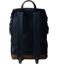 Re-Nylon and Leather Backpack