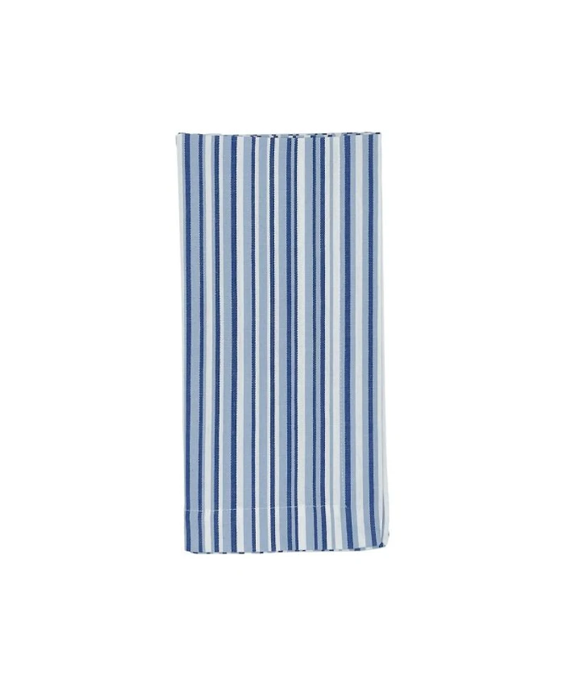 Cotton Stripe Napkins, Set of 4
