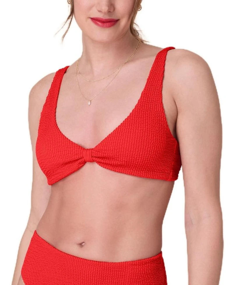 Women's Amor Gathered Triangle Bikini Top