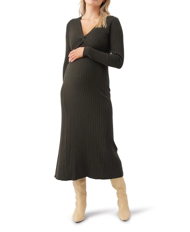 Remi Knit Nursing Dress