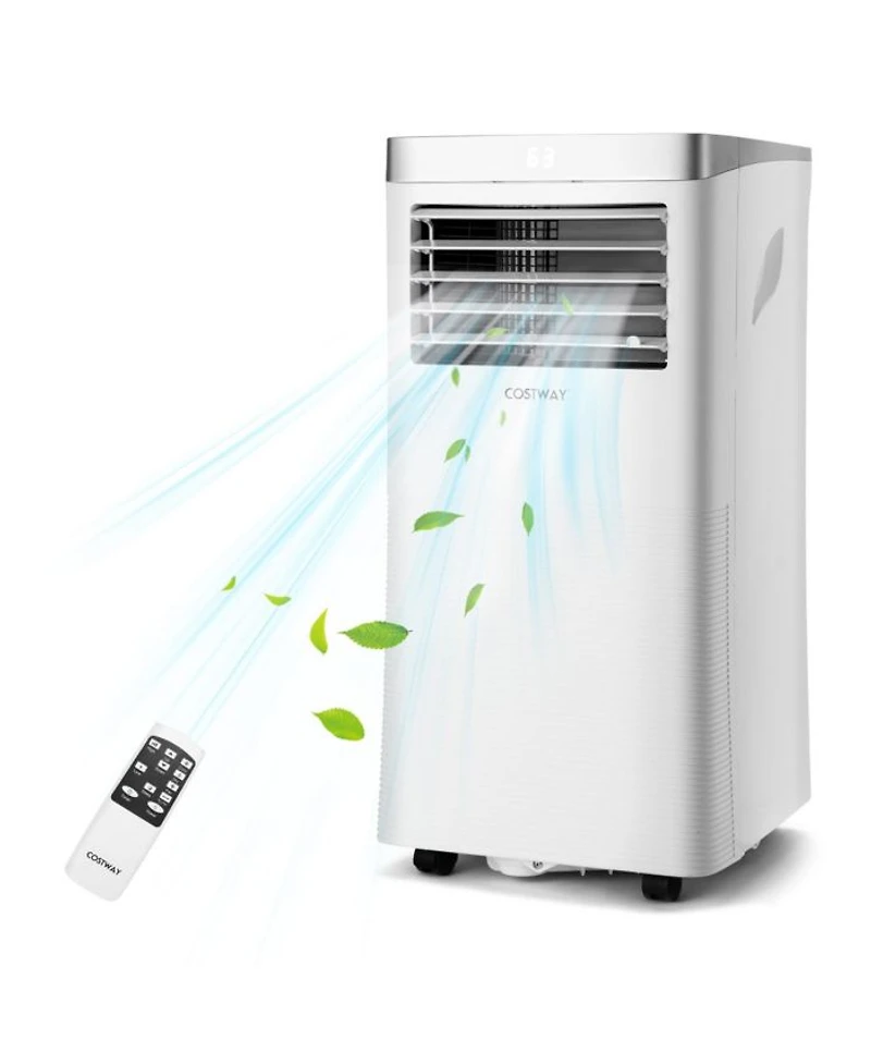 8000 BTU Portable Air Conditioner 3-in-1 Air Cooler with Remote Control