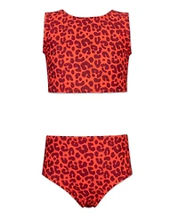 Girls' Amber Roar Allegra Swimwear Bikini Top and Bottom - Little Kid, Big Kid