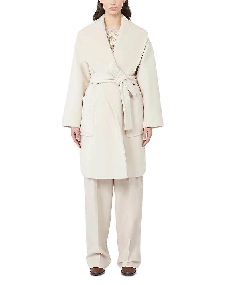Max Mara Studio Cloruro Wrap Coat