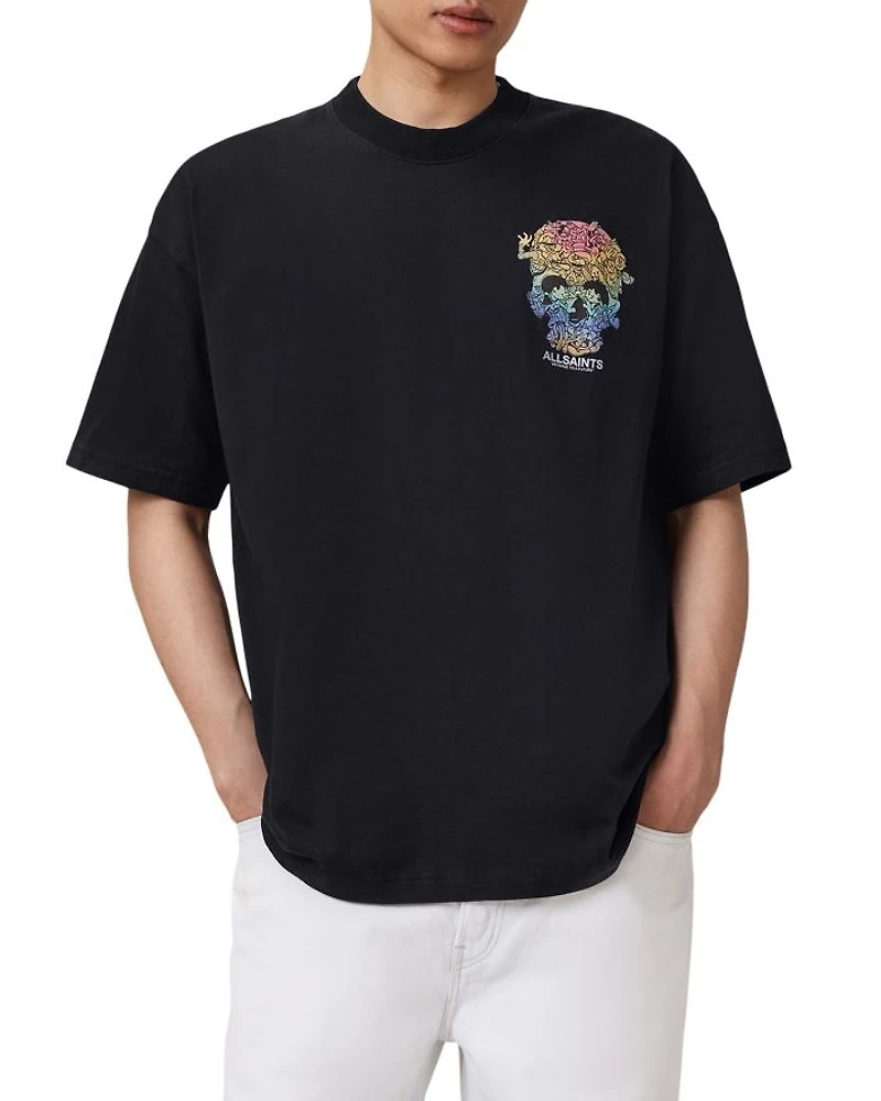 Oversized Trance Logo Graphic Tee