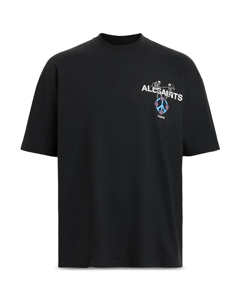 Oversized Reincarnate Logo Graphic Tee
