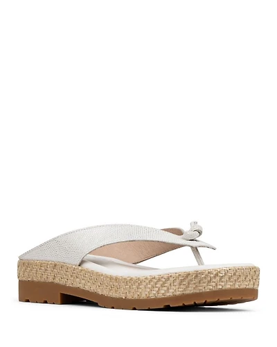 Women's Slip On Thong Sandals