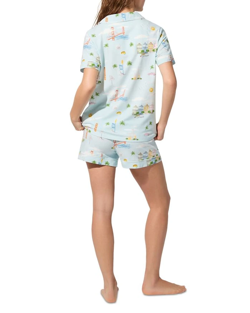 San Francisco Shorty Pajama Set