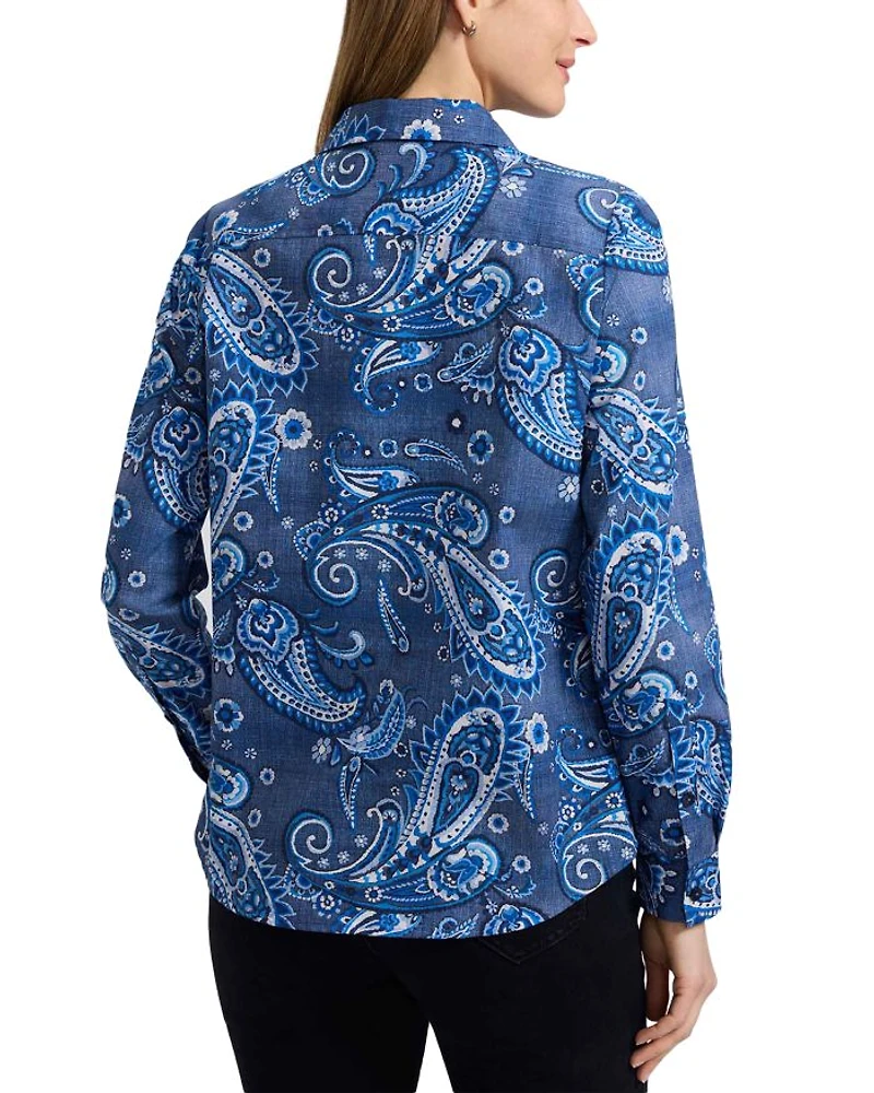 Hampton Paisley Print Shirt