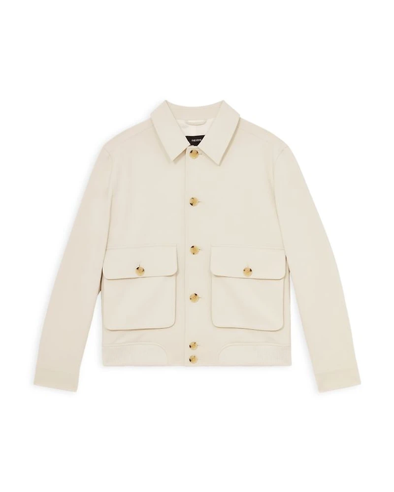 Barry Regular Fit Jersey Jacket