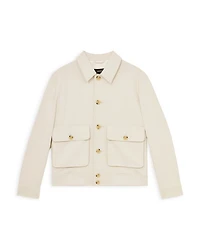 Barry Regular Fit Jersey Jacket