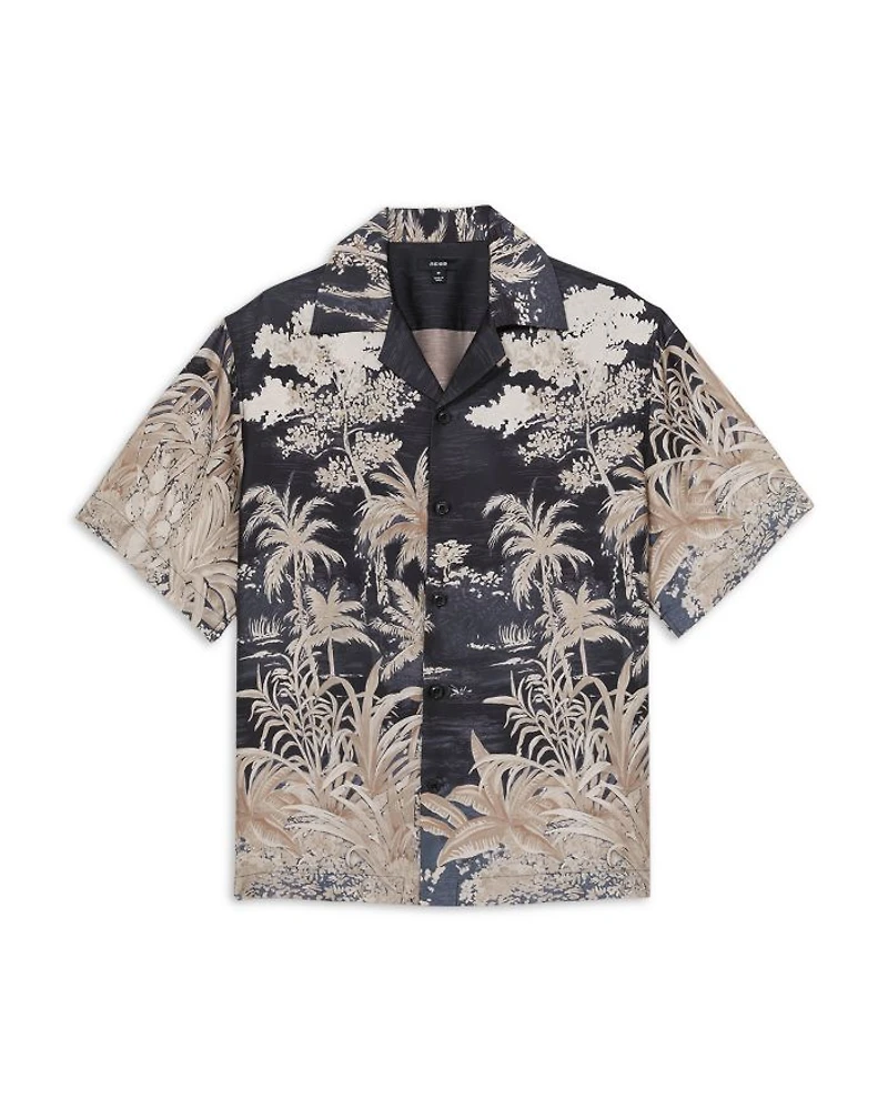 Yoshi Printed Cuban Shirt
